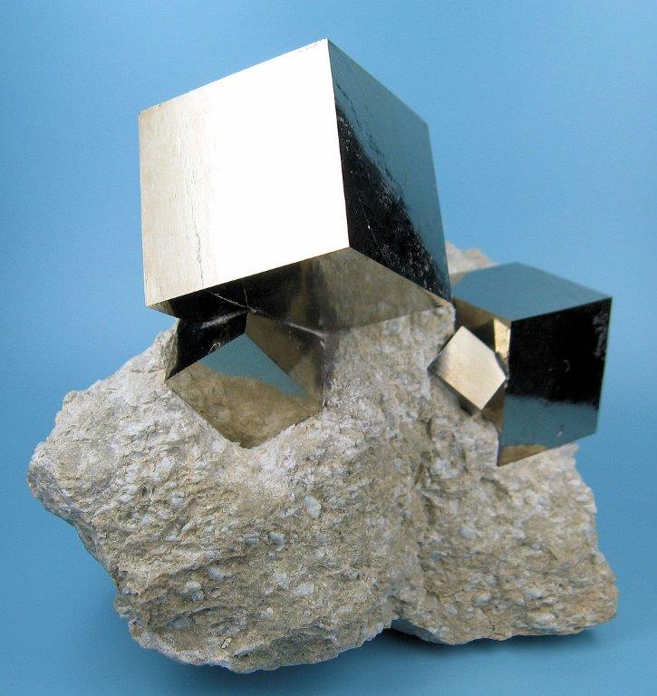 Pyrite - cubic